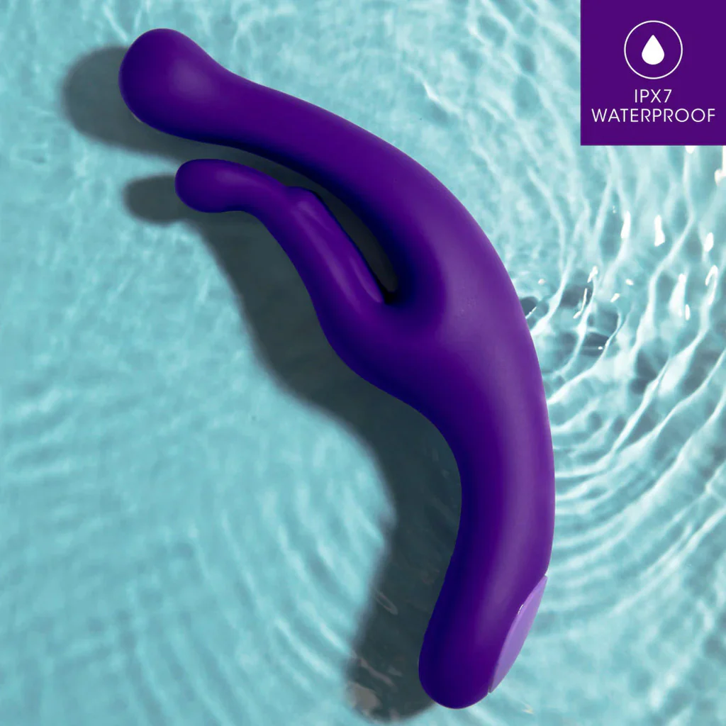 Wellness G Wave - Water-Resistant Ergonomic Rabbit Vibrator