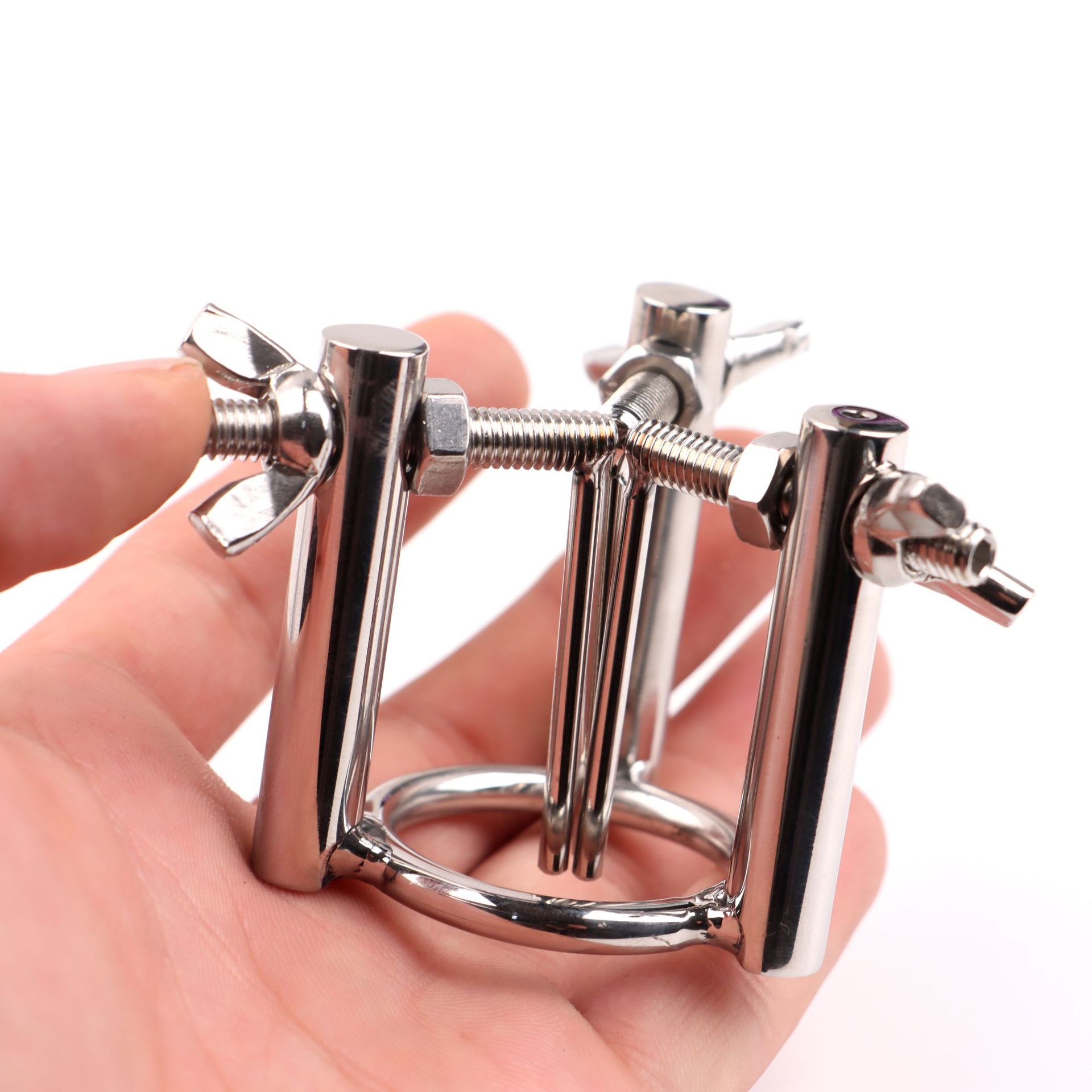 Triple-Prong Urethral Stretcher (Electro-Enabled)