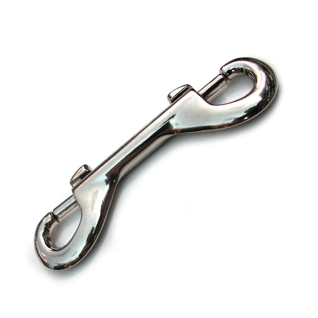 Kinklair Nickel-Plated Snap Hooks, 4-Pack