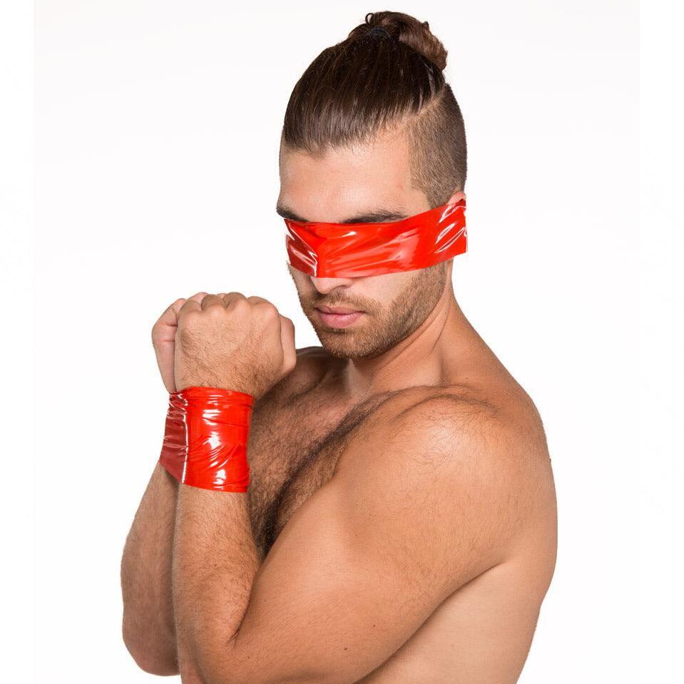 Kinklair Bondage Tape, Safe for Skin & Hair - Red