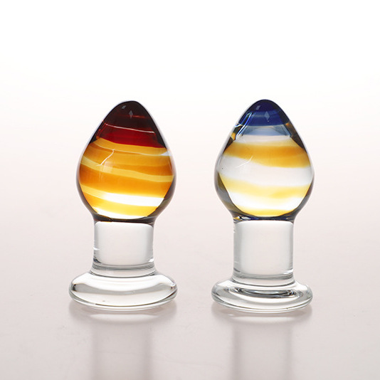 Kinklair Sunset & Twilight Gradient Glass Anal Plug