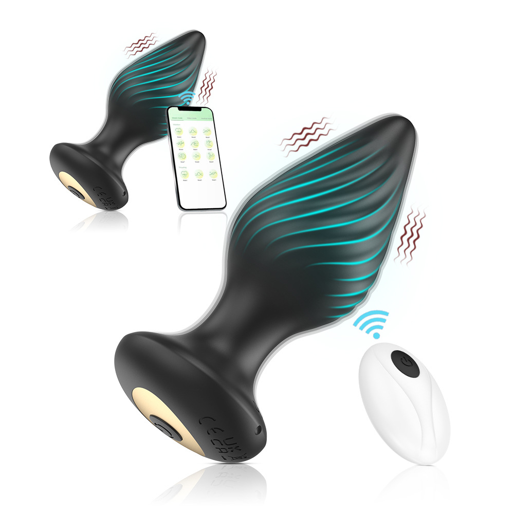 Kinklair Smart Vibrating Anal Plug Set (App Version / Remote Control Version)