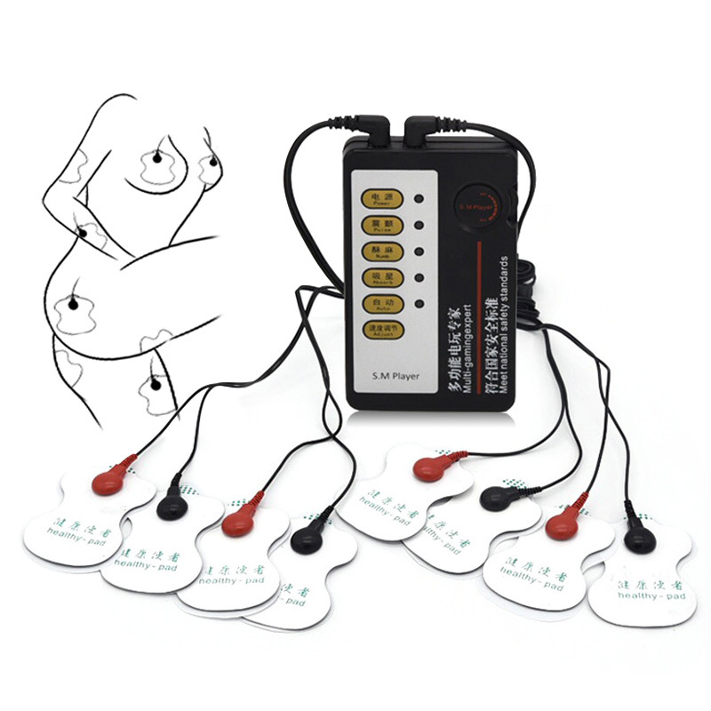 Kinklair Electro-Stimulation Pad Kit (Includes Controller + 4 Pads)