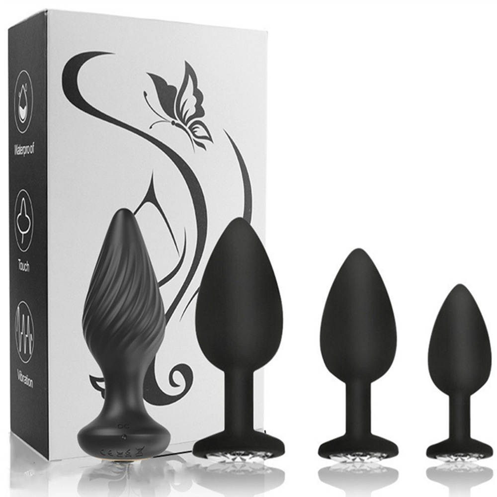Kinklair Smart Vibrating Anal Plug Set (App Version / Remote Control Version)