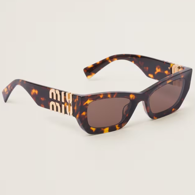 VIRTUAL TRY-ON Miu Glimpse sunglasses