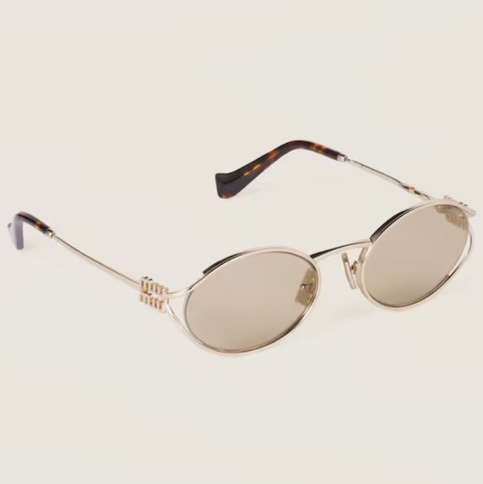 FROM THE RUNWAY Miu Miu Logo sunglasses