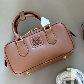Authentic miumiu arcadie leather handbag