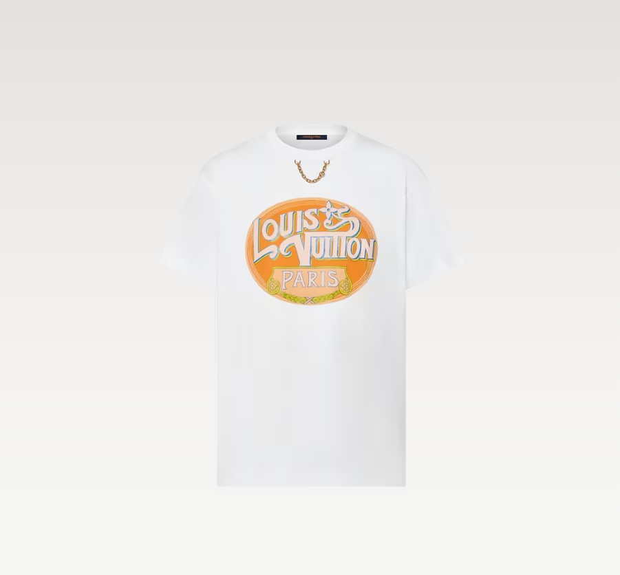 LV-1AHISY Paris Travel Stamp T-Shirt