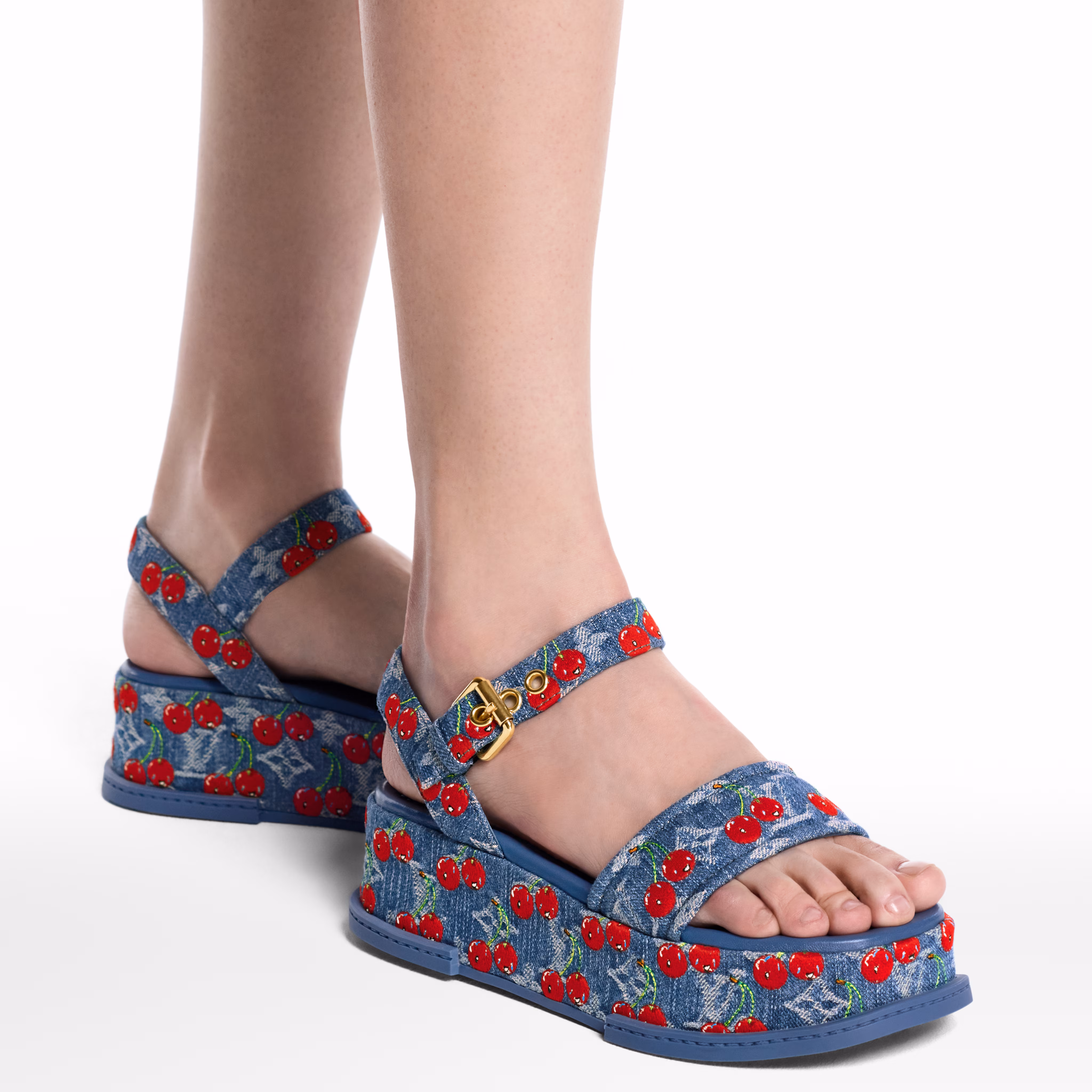 LV x TM Maya Platform Sandal 1AHNYD