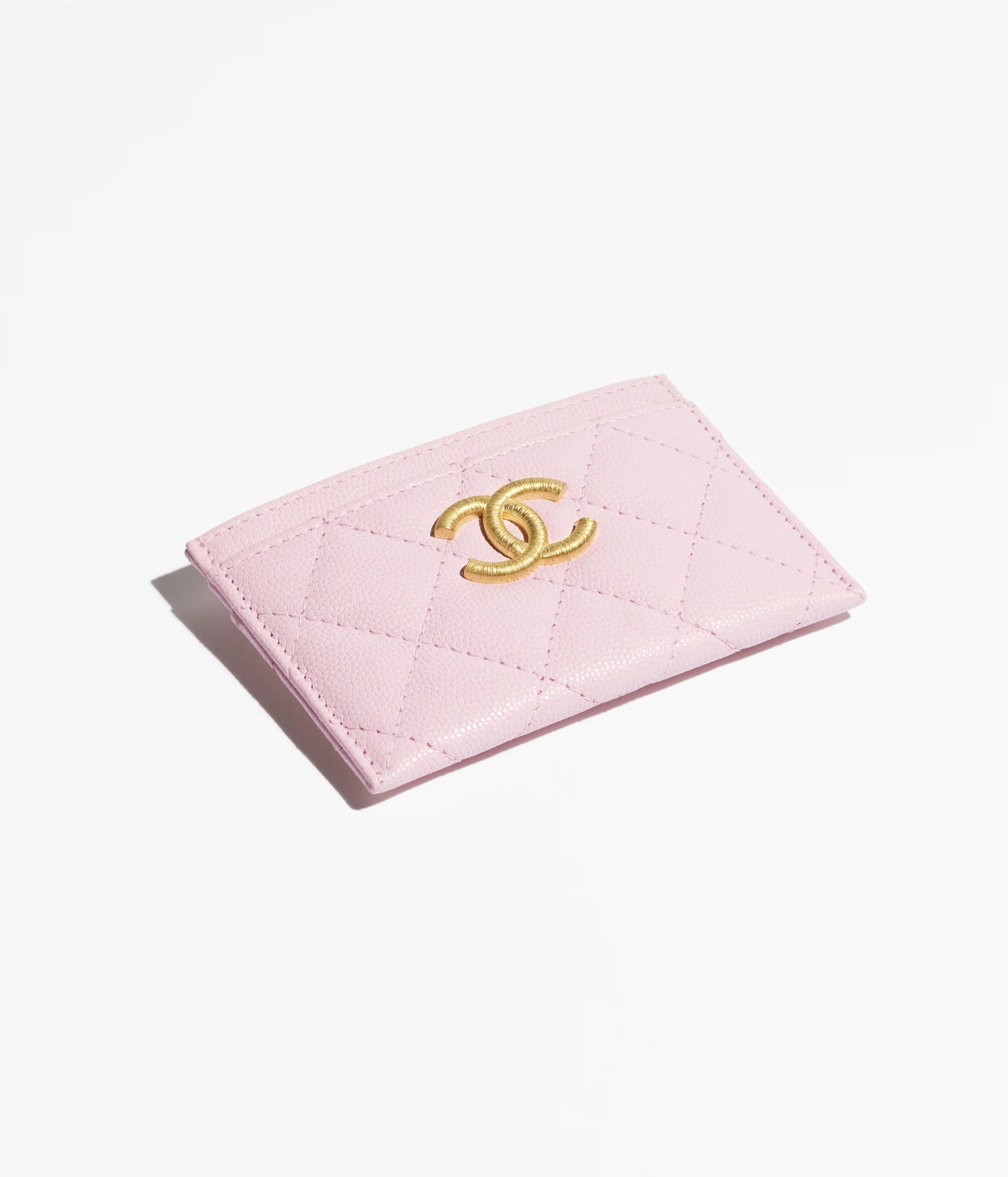 CHANEL Card Holder-Light Pink
