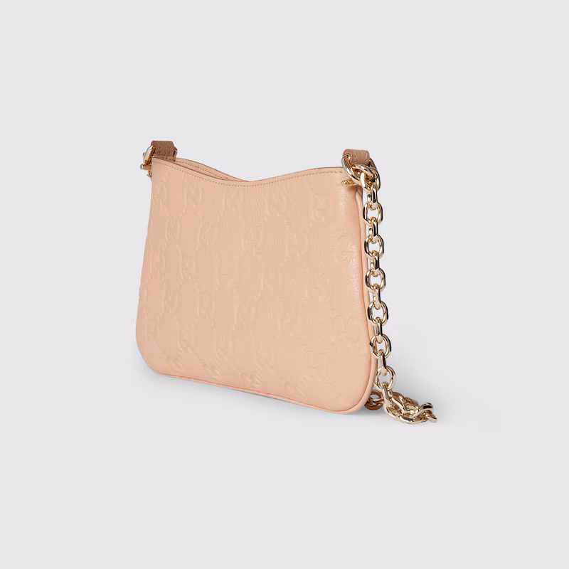 GG EMBLEM SMALL SHOULDER BAG Style 815278 AAEEM 6802