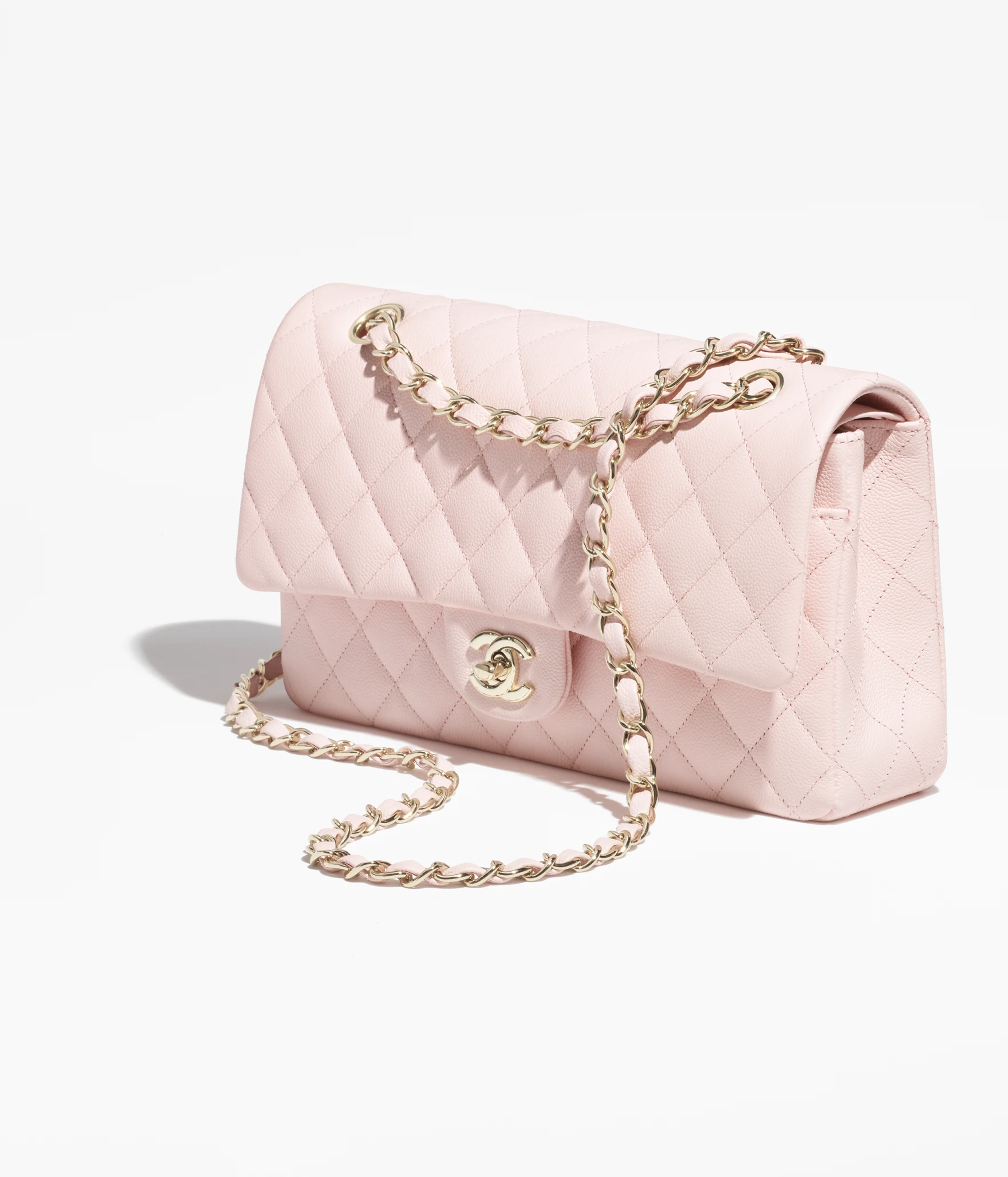CHANEL Classic 11.12 Handbag Light Pink