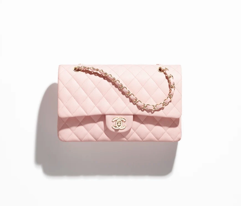 CHANEL Classic 11.12 Handbag Light Pink
