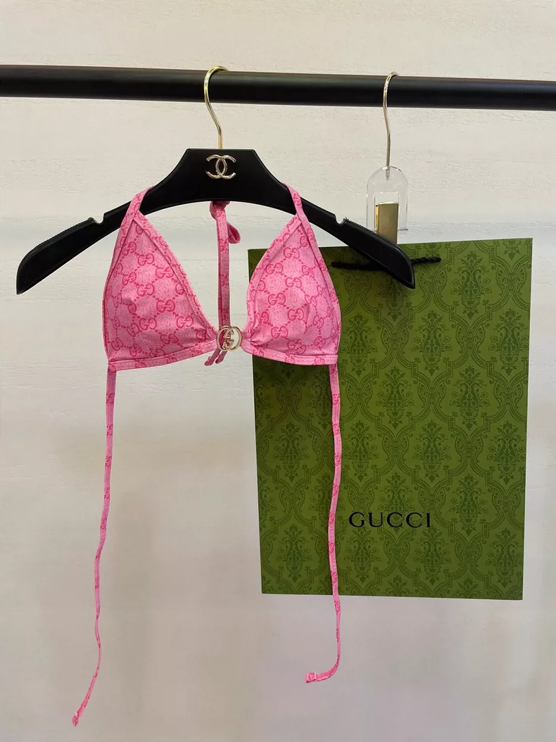 Gucci Pink Bikini Swimsuit