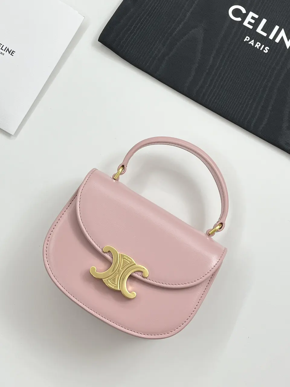 Celine Besace Cpea Mini Bag – Pink