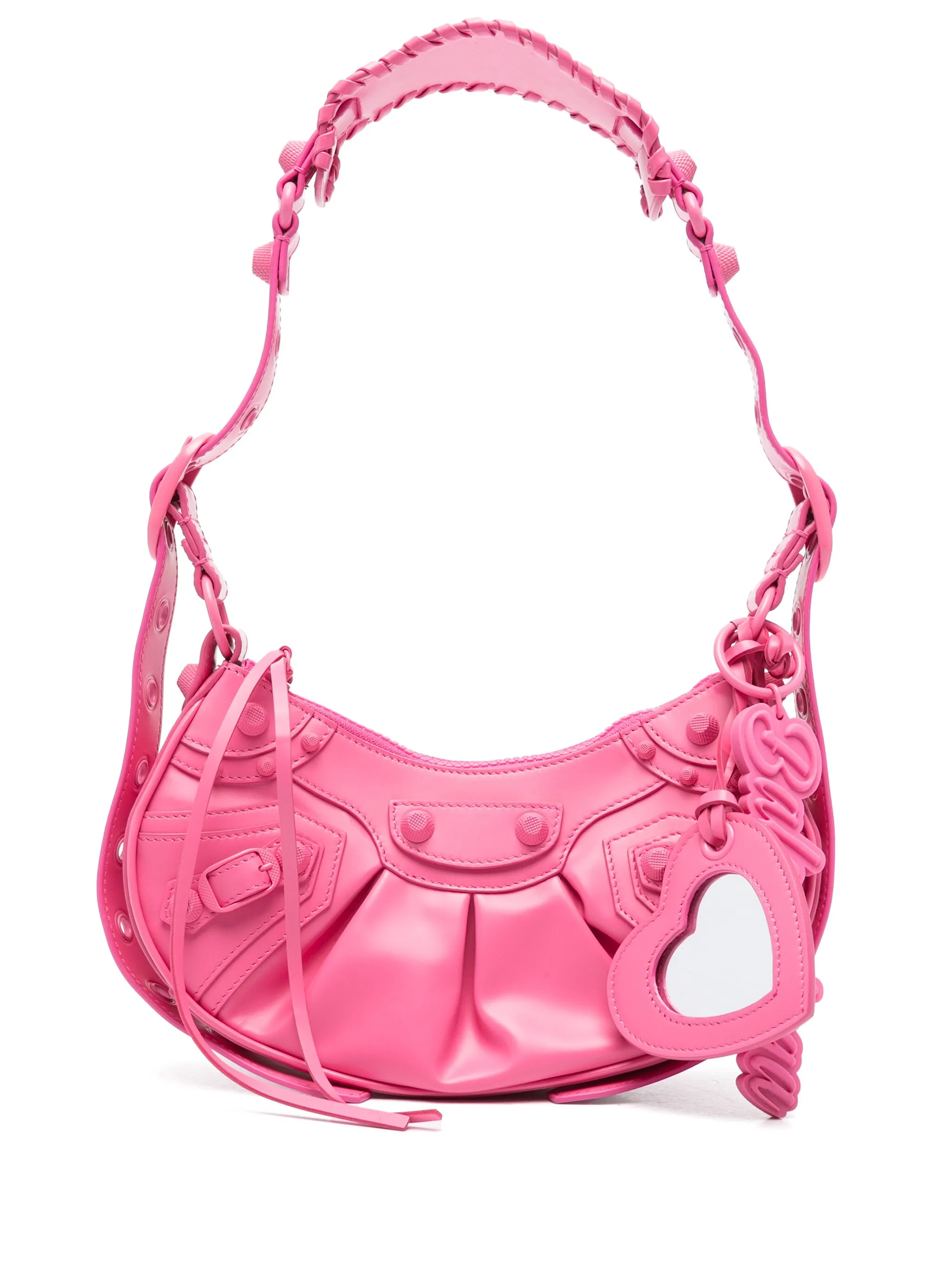 Balenciaga Bubblegum Pink Leather Bag Low stock