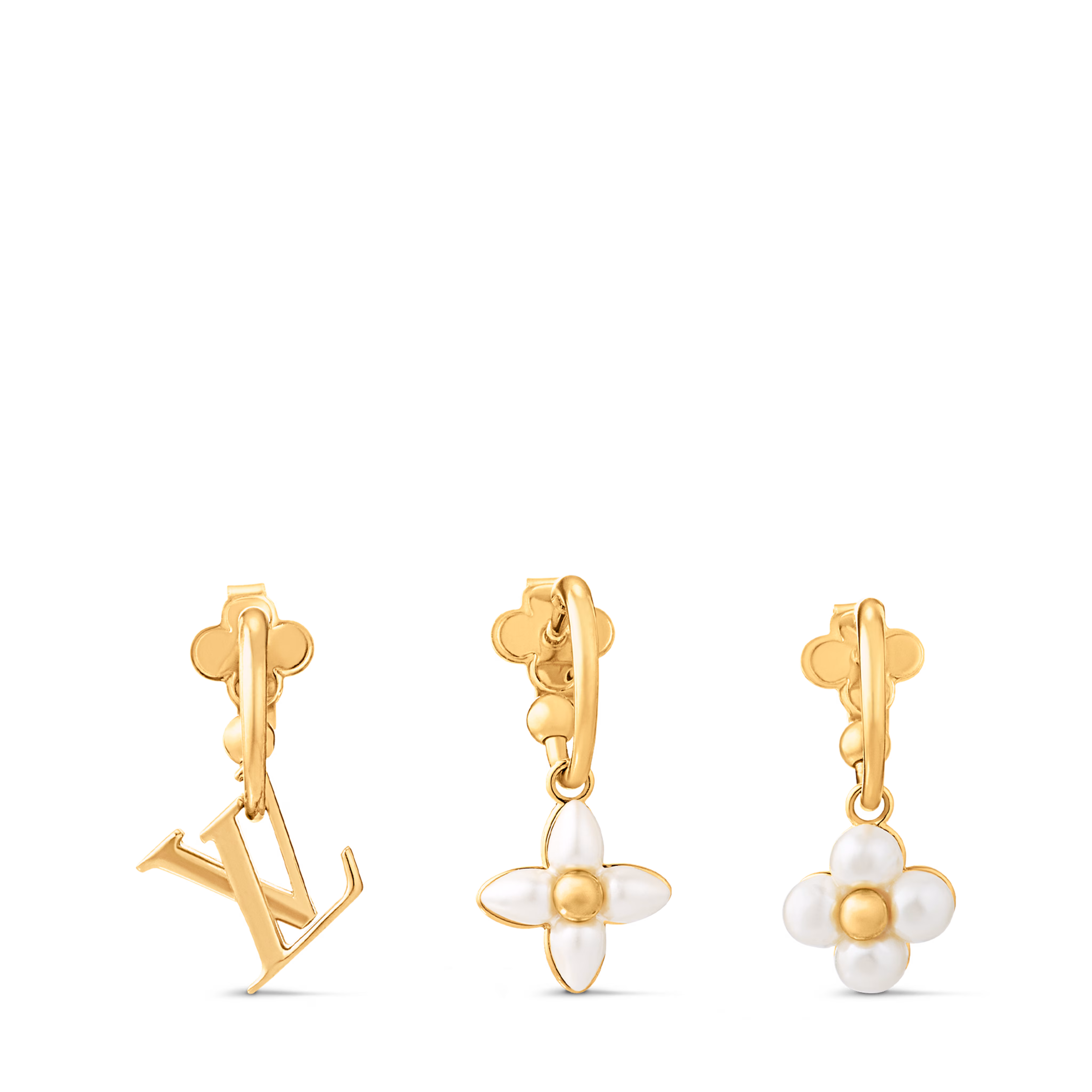 LV Floragram Earrings M01025