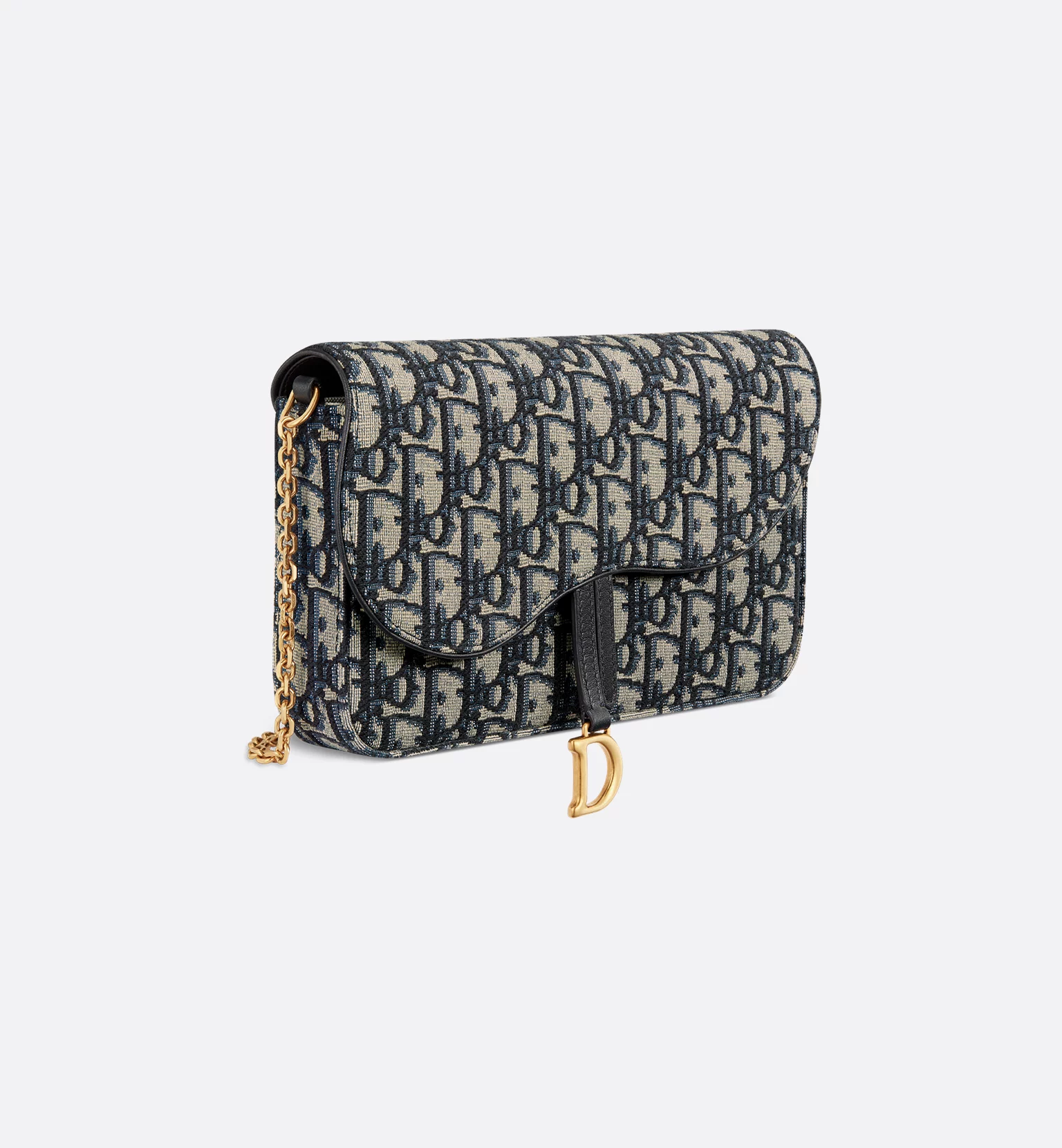 Medium Saddle Pouch with Chain