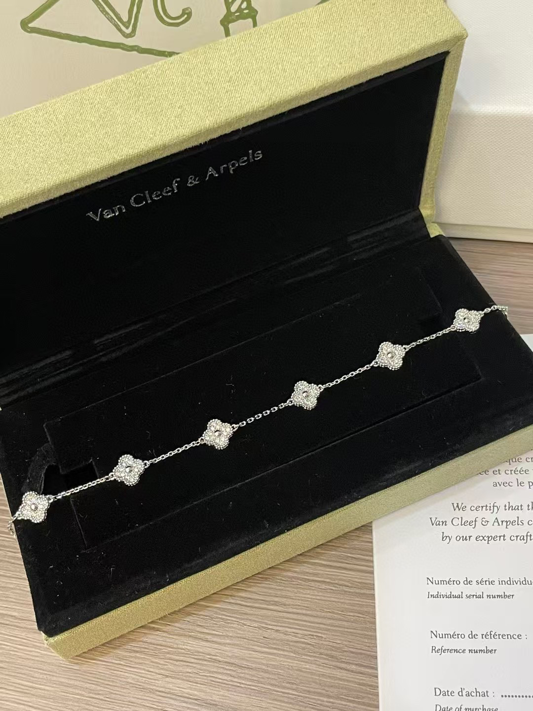 Van Cleef & Arpels Six-Motif Clover Bracelet