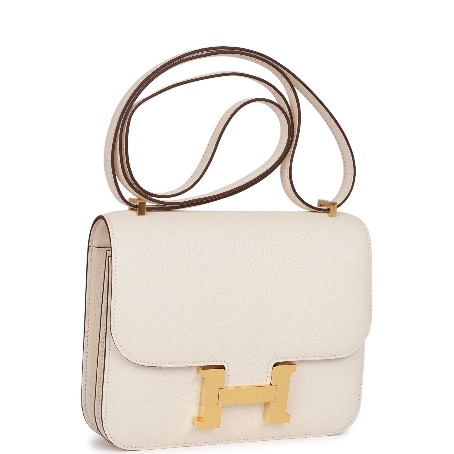 Herm��s Constance 18 Nata Chevre Mysore Gold Hardware