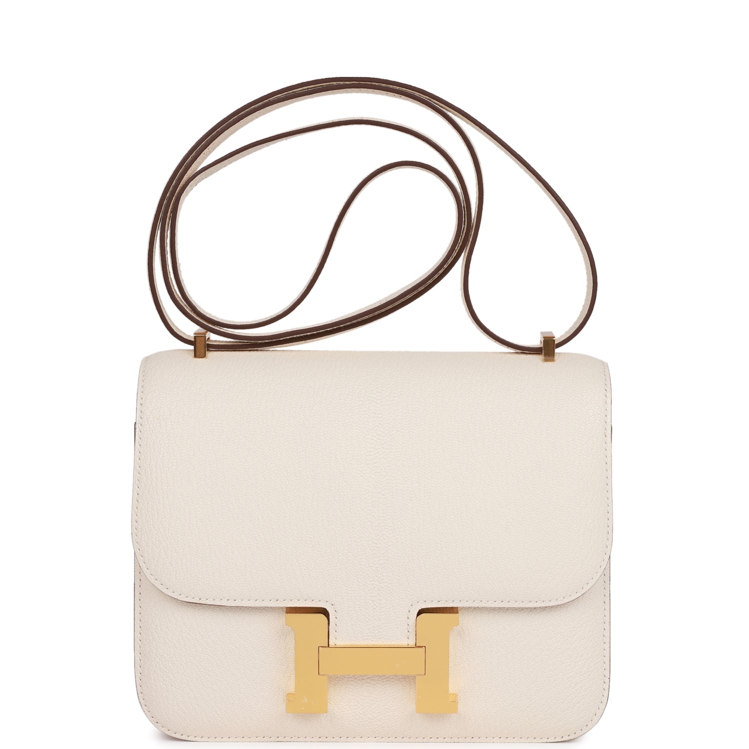 Herm��s Constance 18 Nata Chevre Mysore Gold Hardware