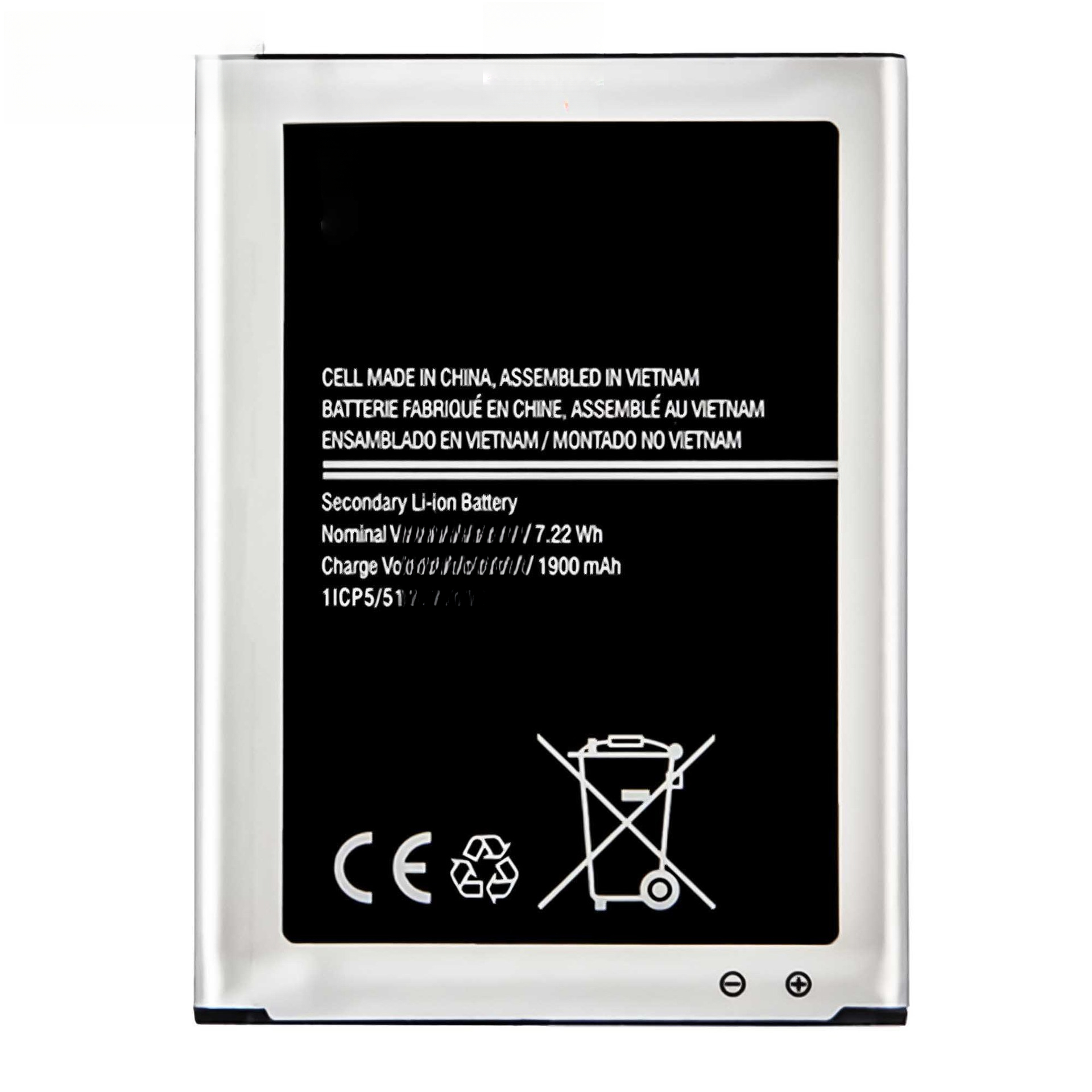 Compatible with Samsung J1 Ace/Duos External EB-BJ110ABE Battery