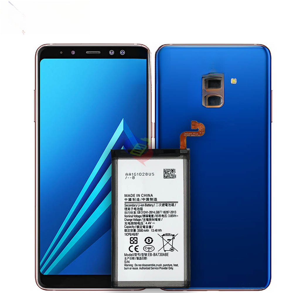 Compatible with Samsung A730/A8+/A9Pro EB-BA730ABE Phone Battery 3500mAh