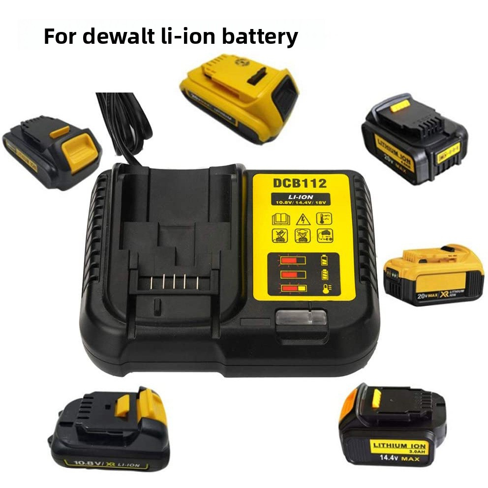 Replace Dewal Dewei Dcb112 Dcb105 Lithium Battery Charger 14.4/18V/20V