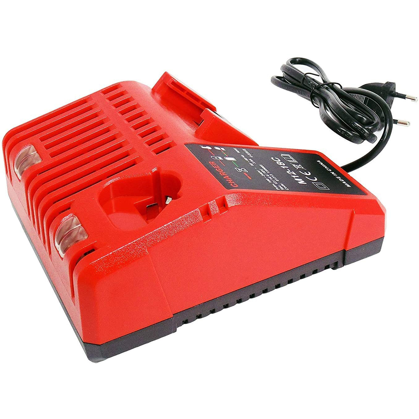 Replacement for Milwaukee M12-18C Charger Fast Charging Compatible with 12V-18V