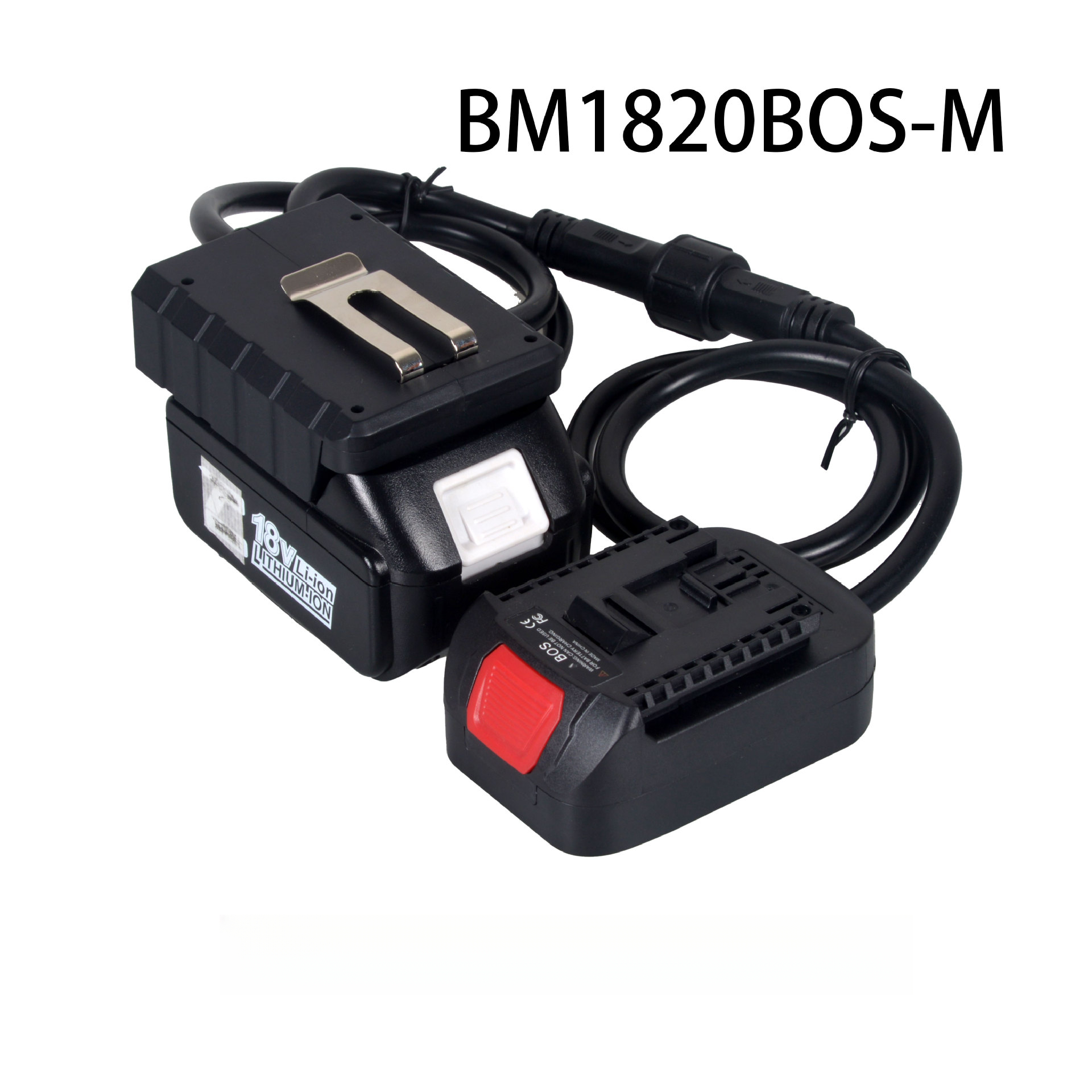 Suitable for 18V Makita Dewalt Bosch MiWakki Lithium Battery Tool Weight Reducer Buckle Interchangeable Extension Cord
