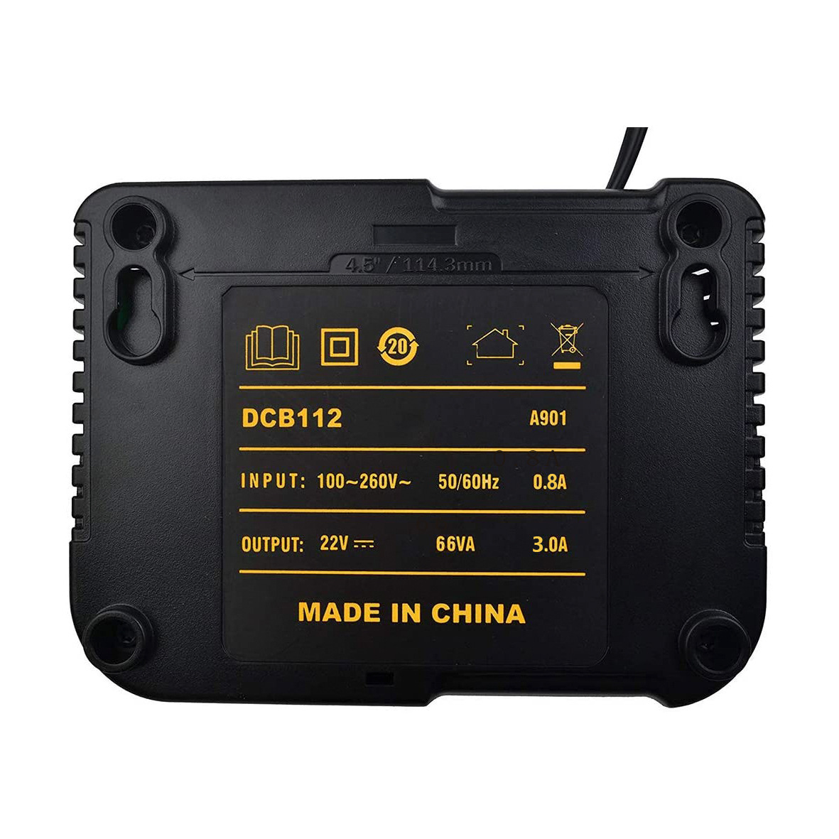 Replace Dewal Dewei Dcb112 Dcb105 Lithium Battery Charger 14.4/18V/20V