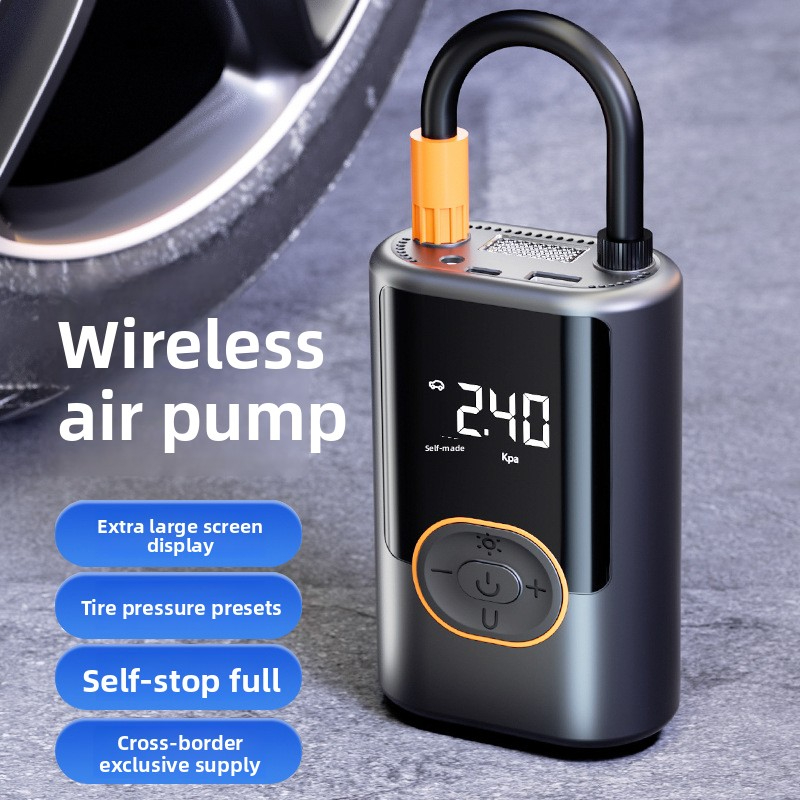 Car Wireless Air Pump Portable Car Air Pump Electric Car Tire High Pressure Fast Charging