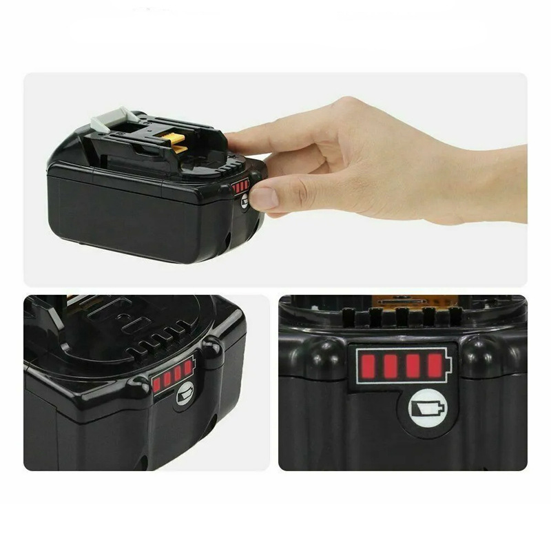 Makita Lithium Battery 18V 6.0Ah BL1860 Power Tools Electric Drill Nail Gun Rechargeable Battery
