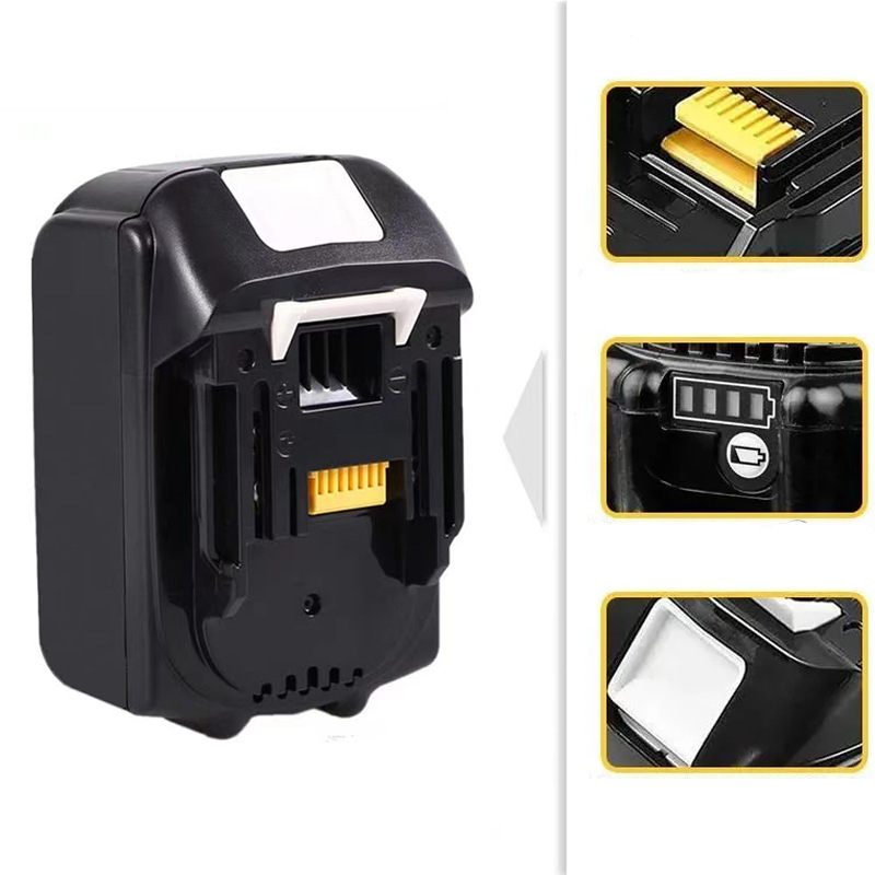 Makita Lithium Battery 18V 6.0Ah BL1860 Power Tools Electric Drill Nail Gun Rechargeable Battery