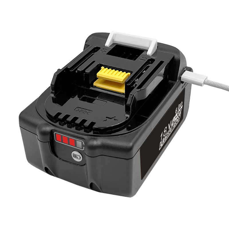 New Applicable to Mutian Bl1850 Lithium Battery 18V 6.0ah with Type-C Ports 65W Input/Output