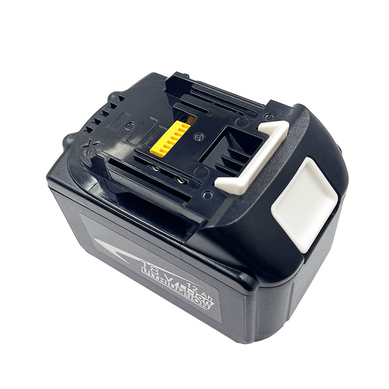 Replace Mutian Makit 15-Core Bl1860 and Other 18 V12ah Electric Hand Drill Battery Horizontal Light 18650 Lithium Battery