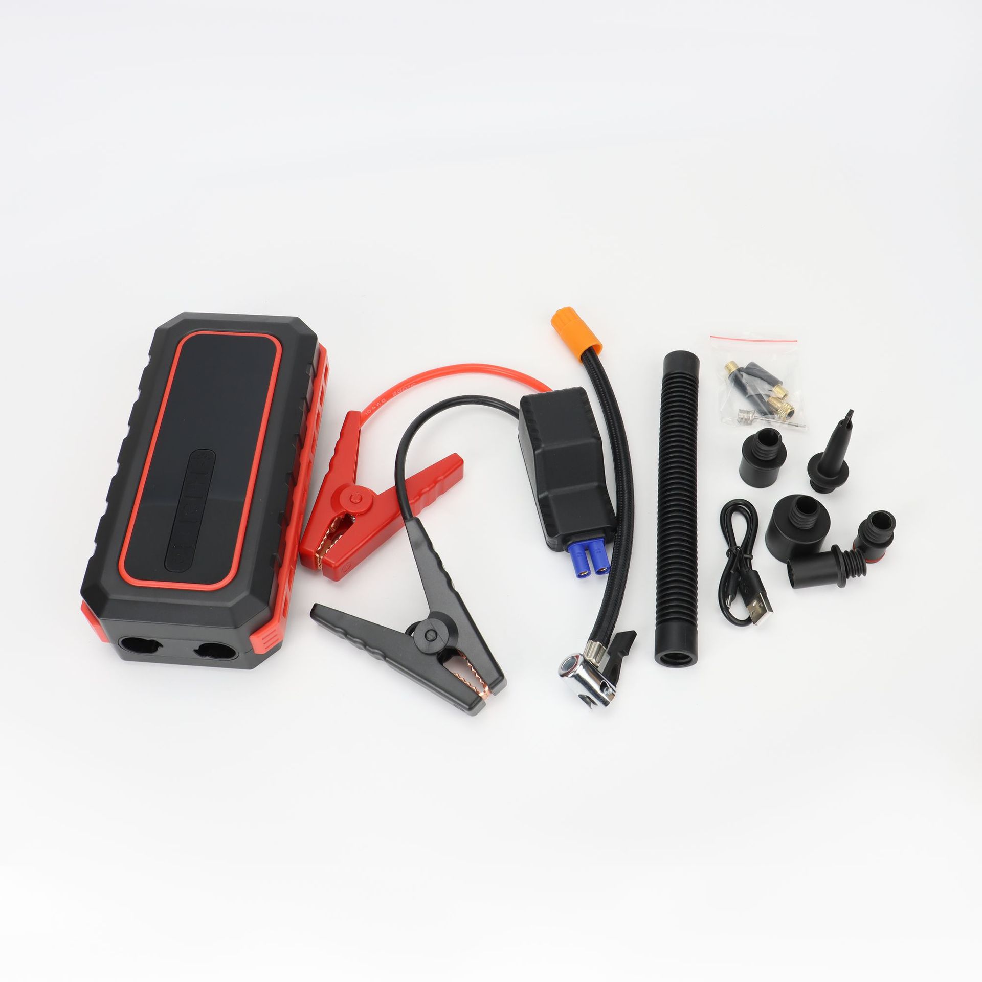 Portable Car Vehicle Air Pump Tire Pump Automobile Emergency Start Power Source Air Pump All-in-One Machine