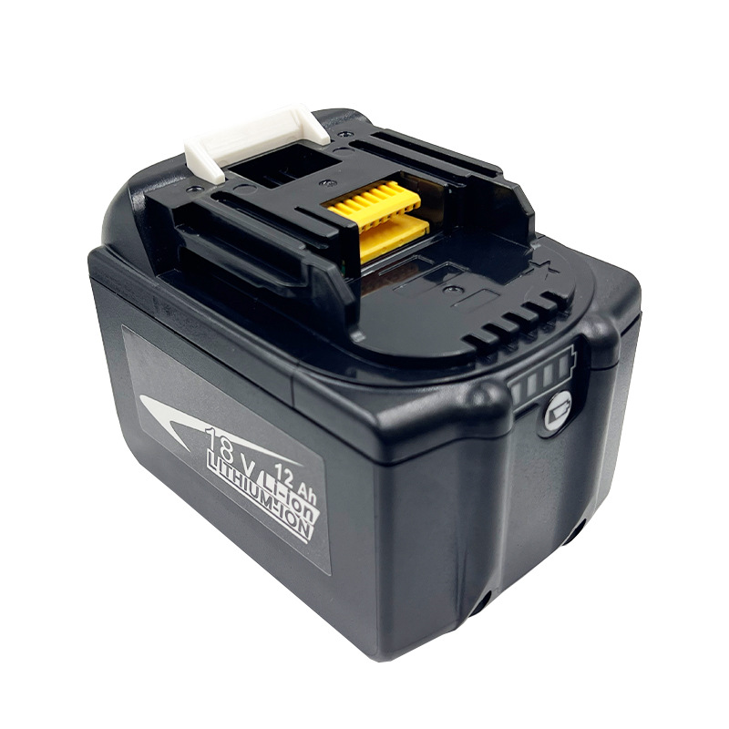 Replace Mutian Makit 15-Core Bl1860 and Other 18 V12ah Electric Hand Drill Battery Horizontal Light 18650 Lithium Battery