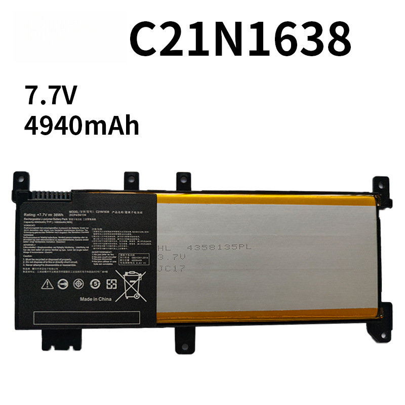 Applicable to ASUS C21n1638 R419ur F442u A480u A4842 X442ua Battery