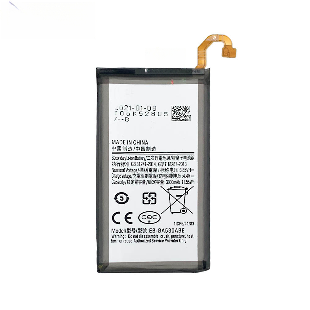 Compatible Samsung A530/A8/A5 EB-BA530ABE Phone Battery 3000mAh
