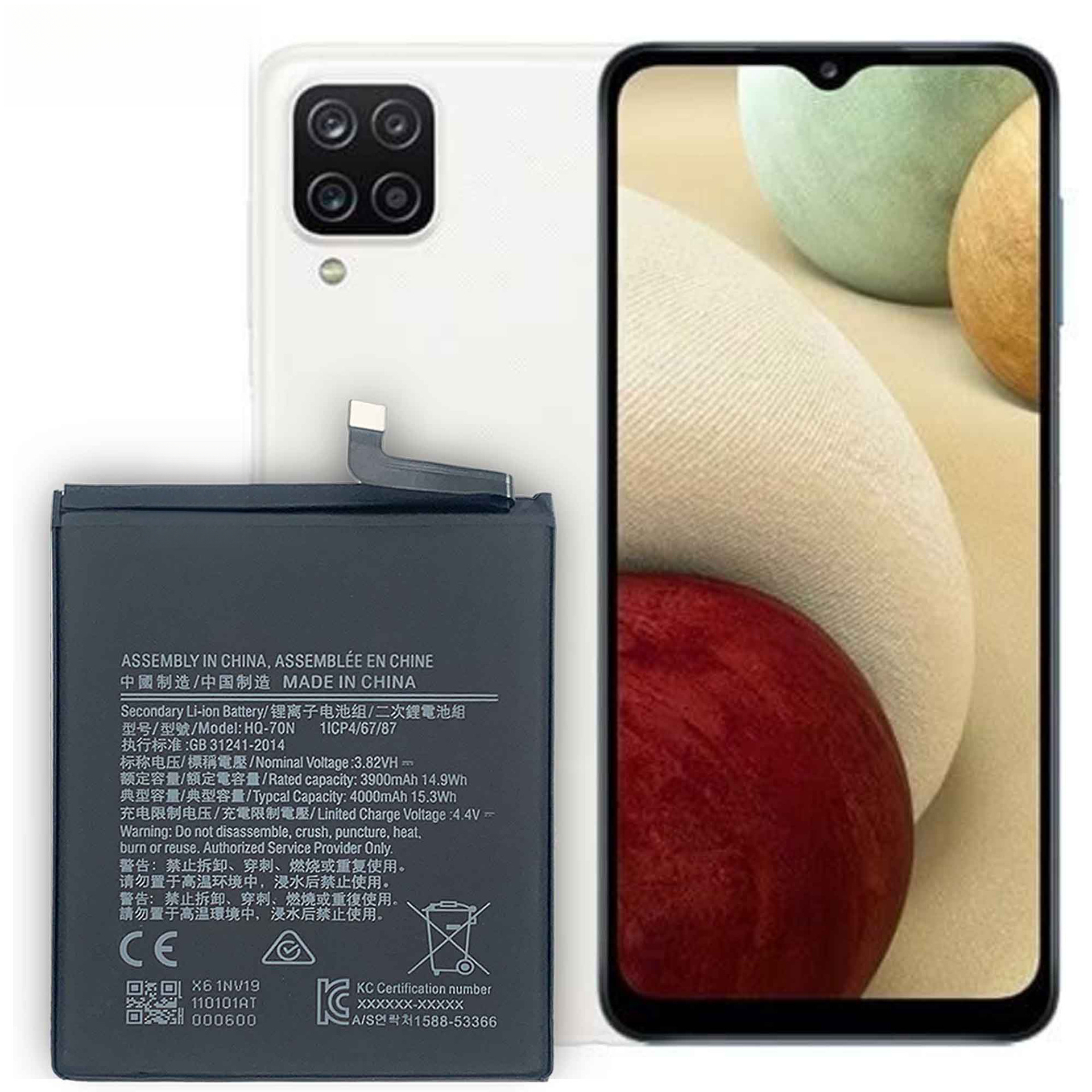 Compatible with Samsung A11/A115/A15 Samsung Phone Battery HQ-70N Built-in Board 4000mAh Samsung Internal Battery