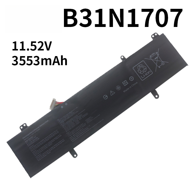 Compatible ASUS B31N1707 S4100V S4100VN S4200U S4200UF Laptop Battery