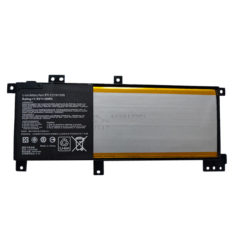 Compatible ASUS C21N1508 X456U A456U F456U K456U R457U Laptop Battery