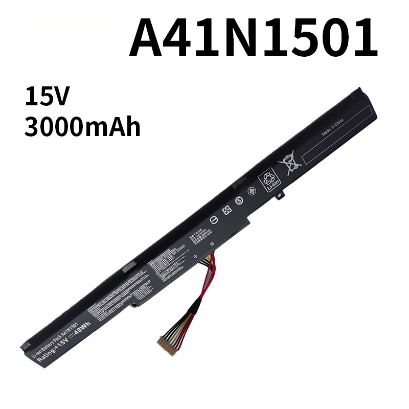 Compatible ASUS A41N1501 N552V N752V ZX70V GL752JW GL752VW FX71 Laptop Battery
