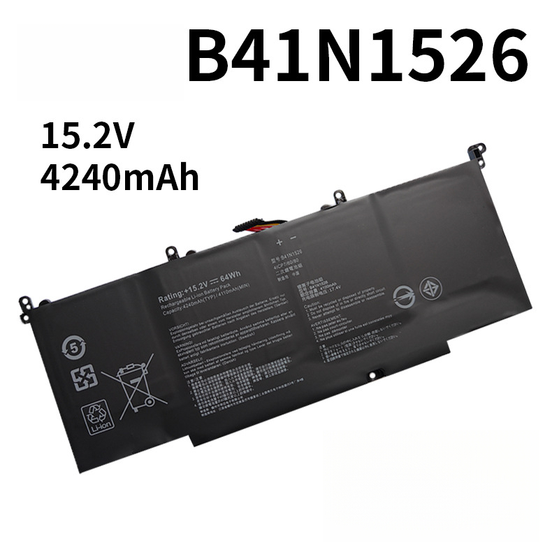 Compatible ASUS TUF Gaming Laptop Series FX60VM ZX60V FX502VM B41N1526 Laptop Battery