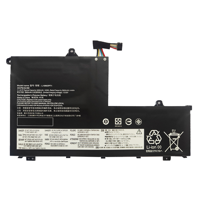 Compatible with Lenovo L19M3PF1 ThinkBook 14/15-IML/IIL L19C3PF9 Laptop Battery