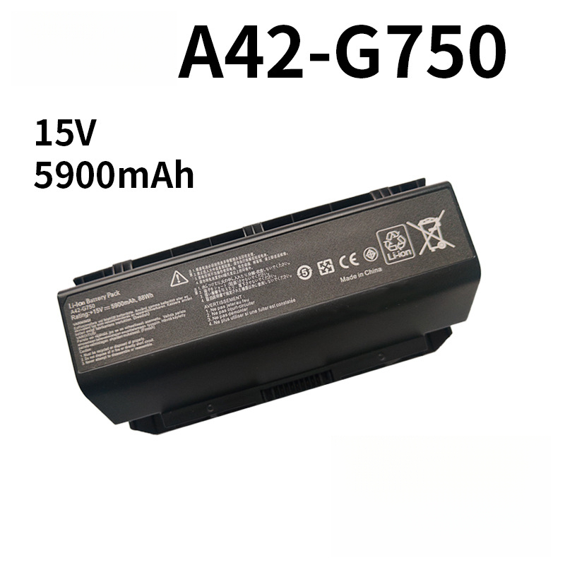 Compatible with ASUS A42-G750 G750J G750JZ G750JH G750JW Laptop Battery