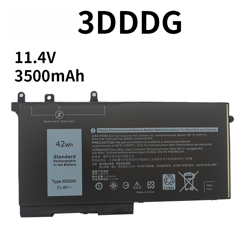 Compatible Dell GJKNX 93FTF 3DDDG Latitude 5280 5480 5490 Laptop Battery