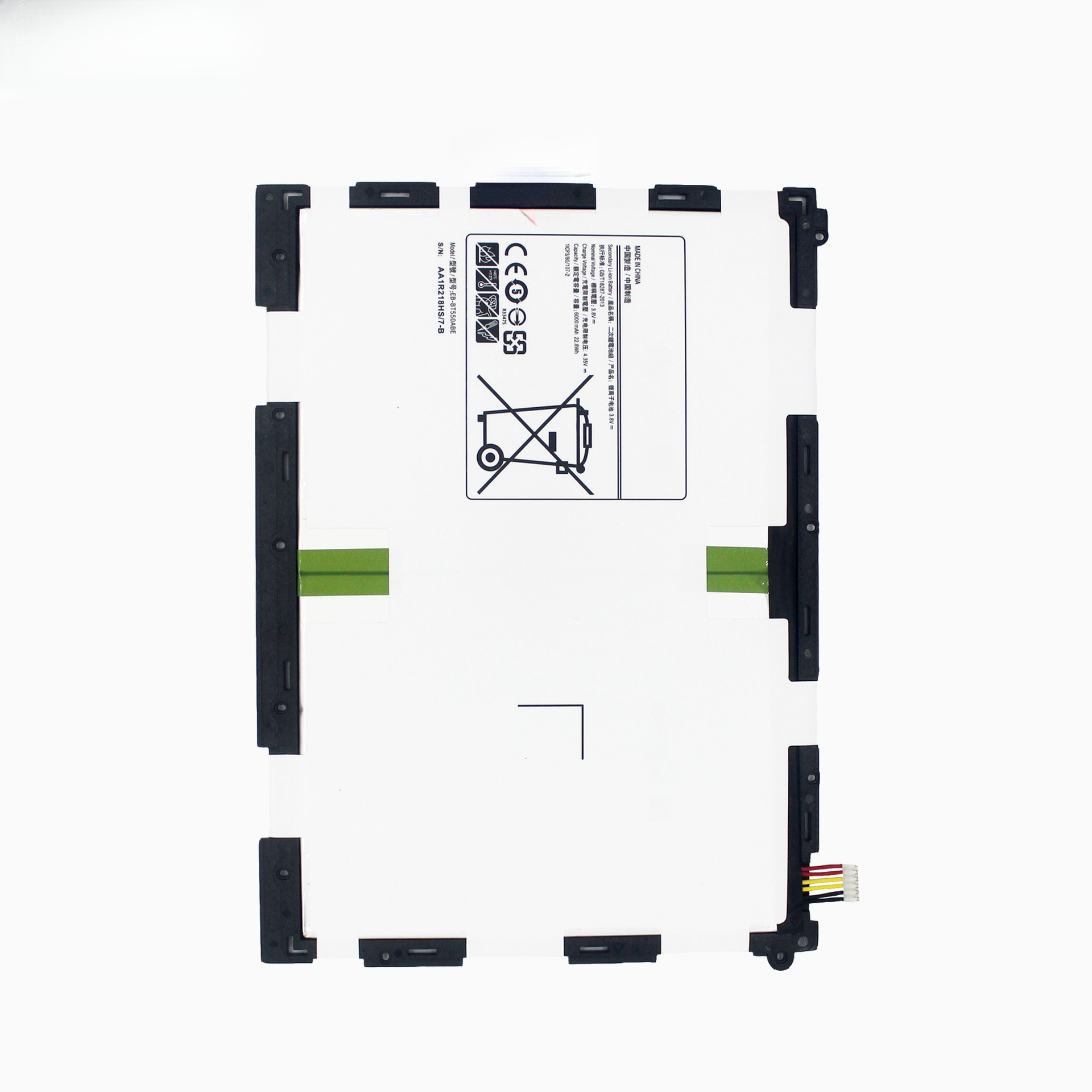 Compatible with Samsung Tab A9.7 Tablet Large Capacity 6000mAh Battery EB-BT550ABE, Samsung Phone Accessories Samsung Phone Battery