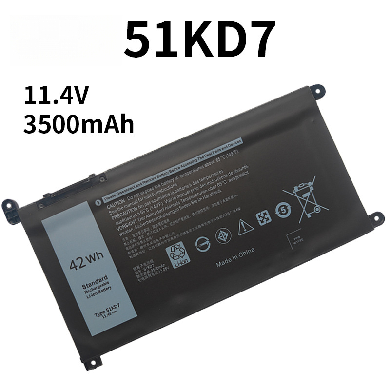 Compatible with Dell 51KD7 Chromebook 11 3180/3189 Y07HK P26T Laptop Battery
